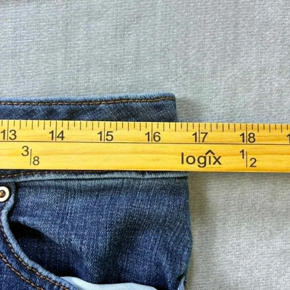 Wrangler Boot Cut Jeans Womens 13x30 Medium Wash Denim Stretch Classic Fit 33x29